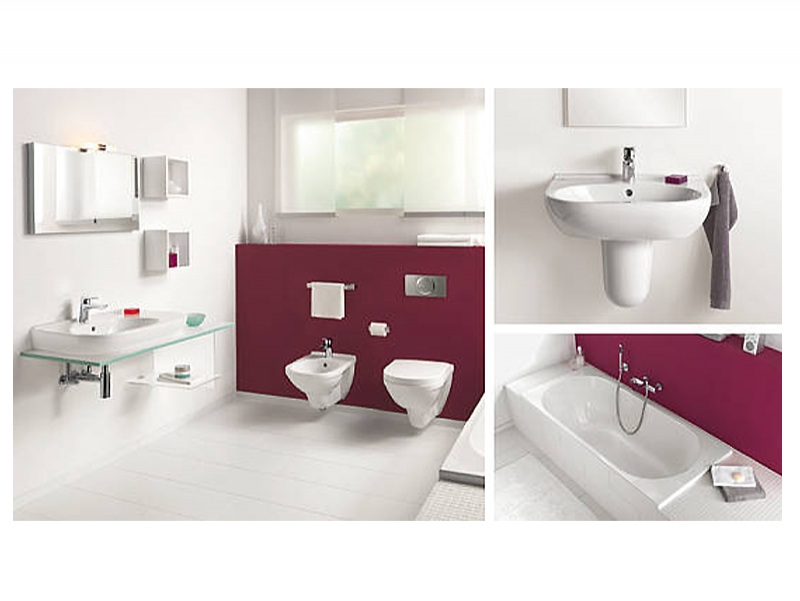 Picior lavoar Villeroy & Boch, O.Novo, alb alpin
